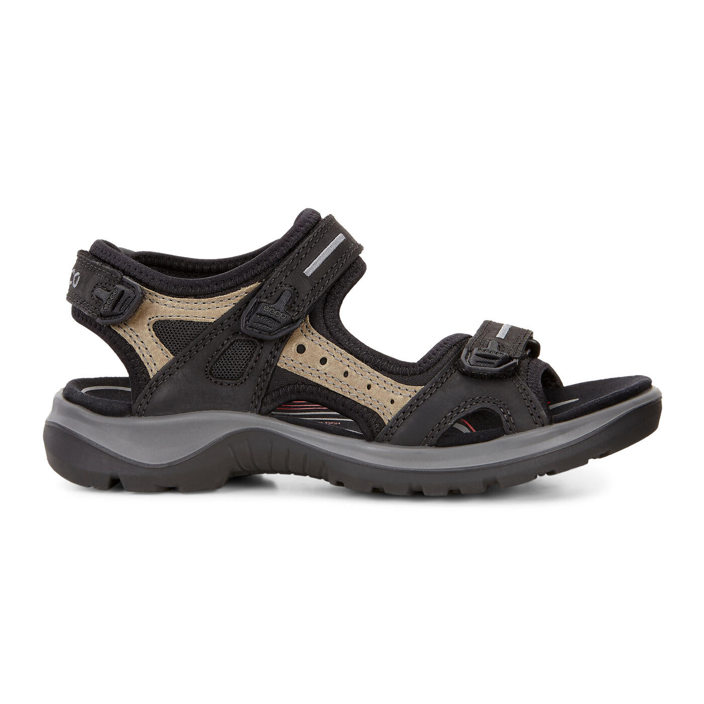 Ecco Women's Yucatan Black/Mole/Black