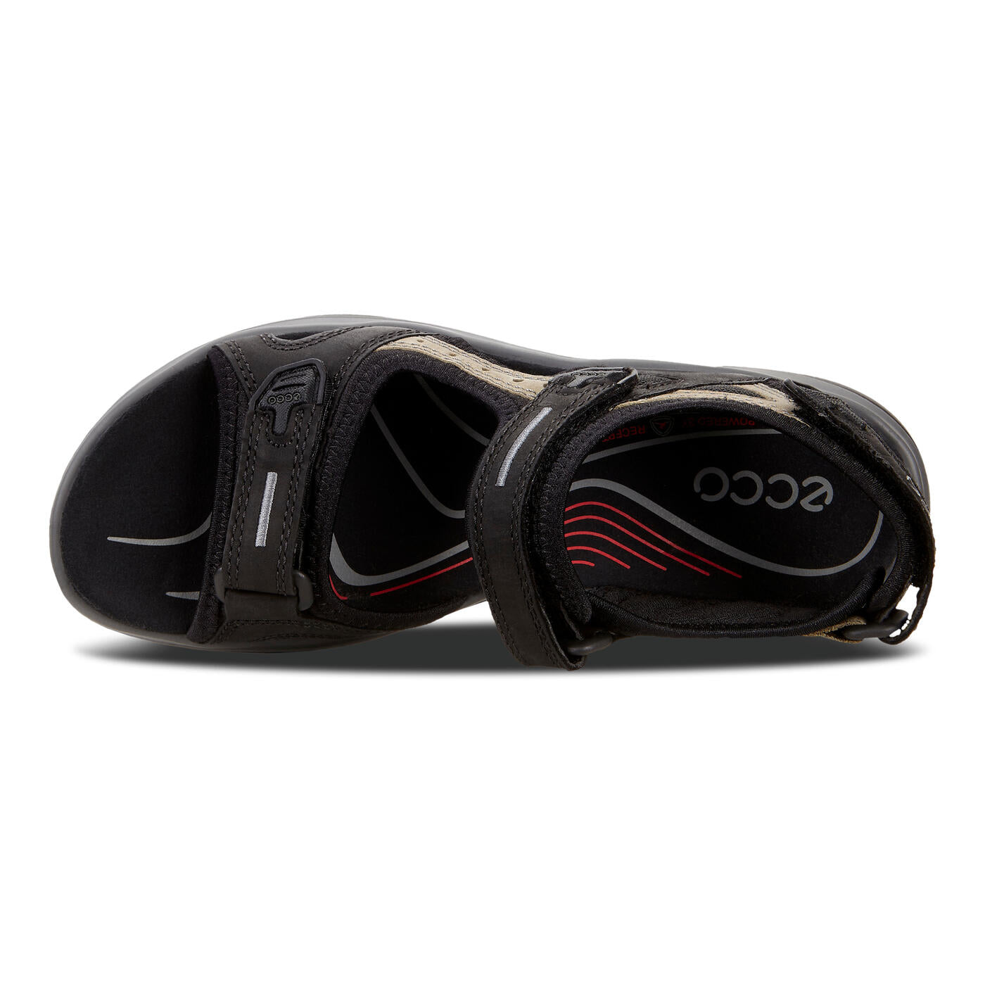 Ecco Women's Yucatan Black/Mole/Black