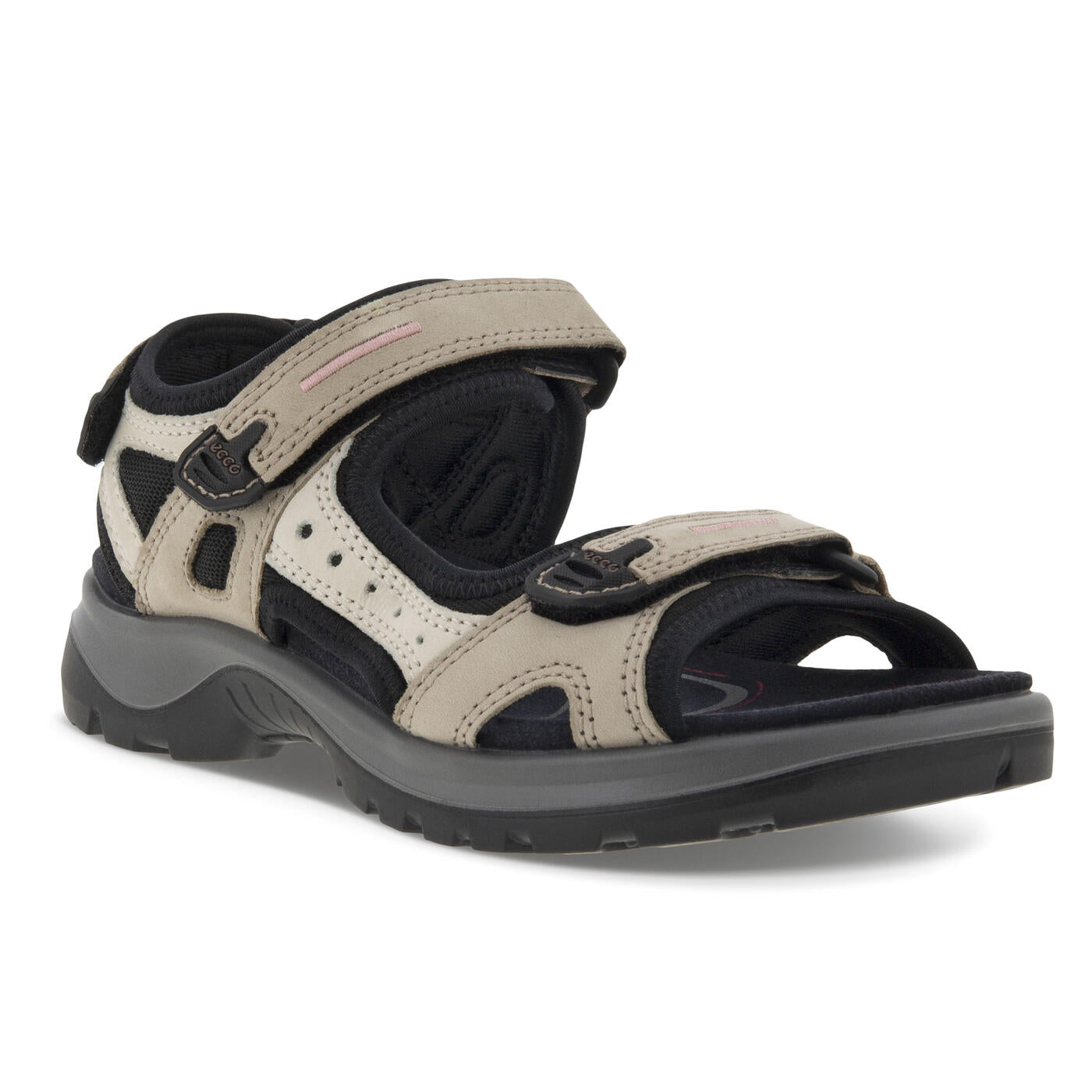 Ecco Women's Yucatan Atmosphere/Ice W./Black