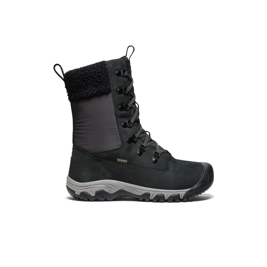 Keen Women's Greta Tall Boot Waterproof Black new