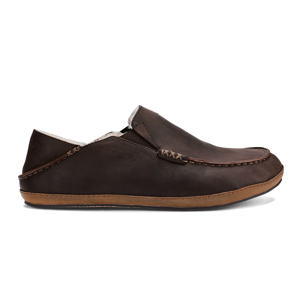 Olukai Men's Moloa Slipper Dk Wood