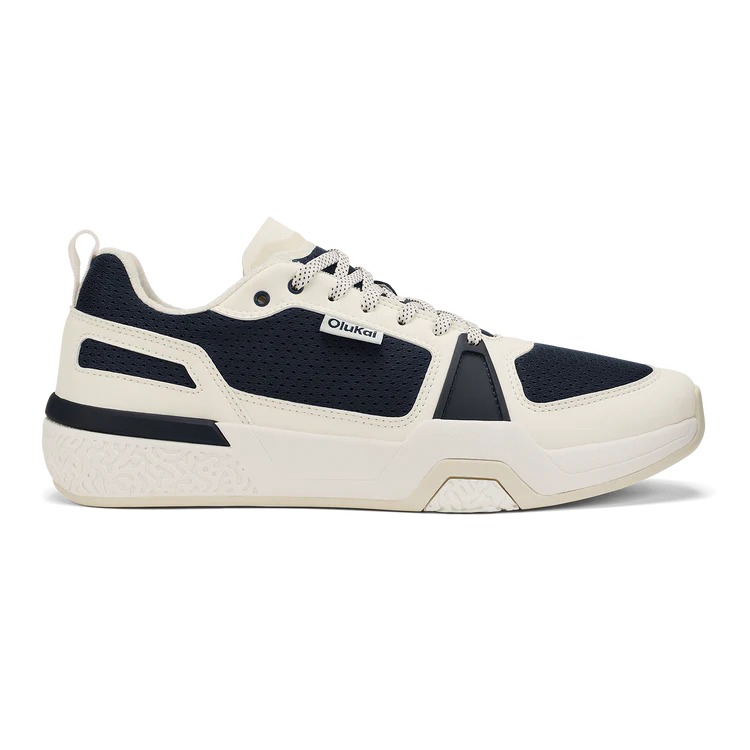 Olukai Men's Anau Mood Indigo/White