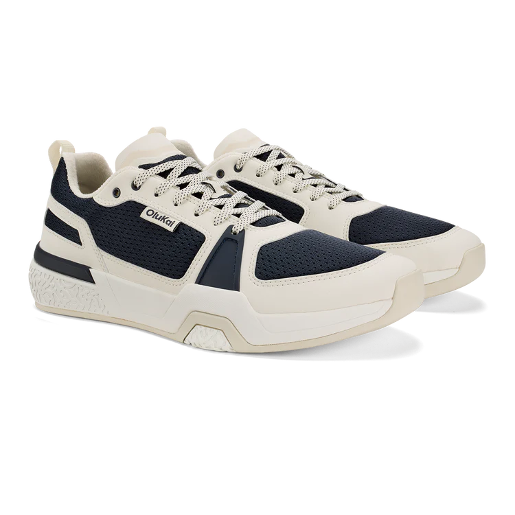 Olukai Men's Anau Mood Indigo/White