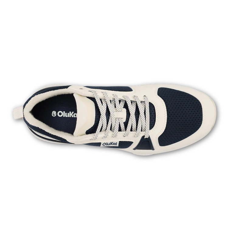 Olukai Men's Anau Mood Indigo/White