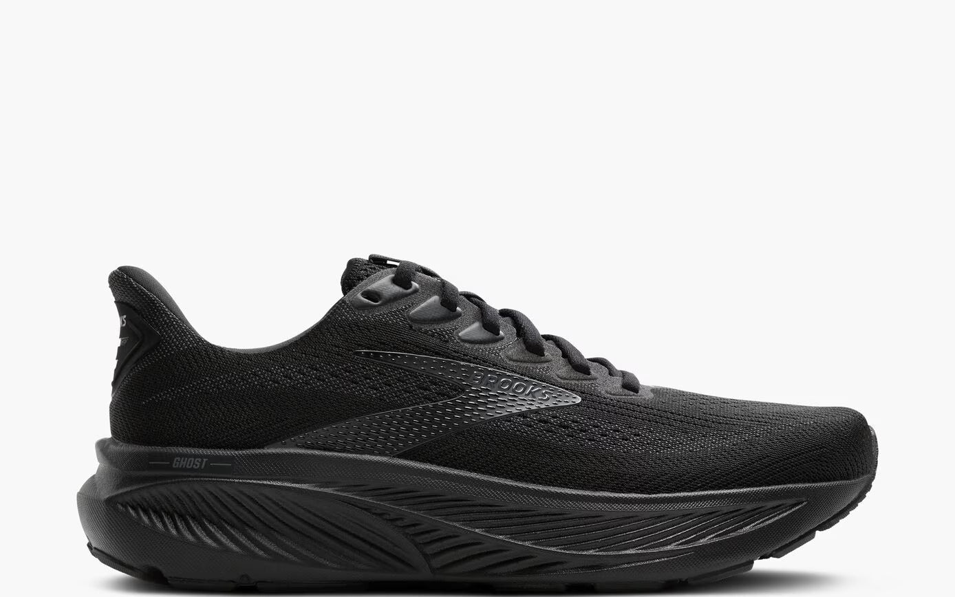 Brooks Men’s Ghost 17 Black/Black/Ebony