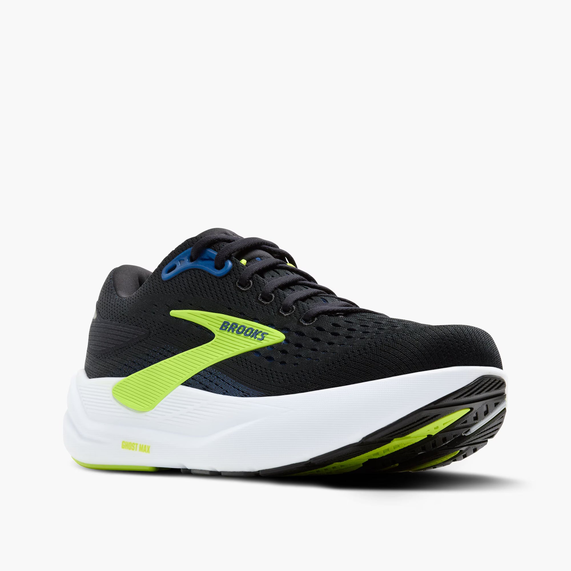 Brooks Men’s Ghost Max 3 Black/Navy/Acid Lime