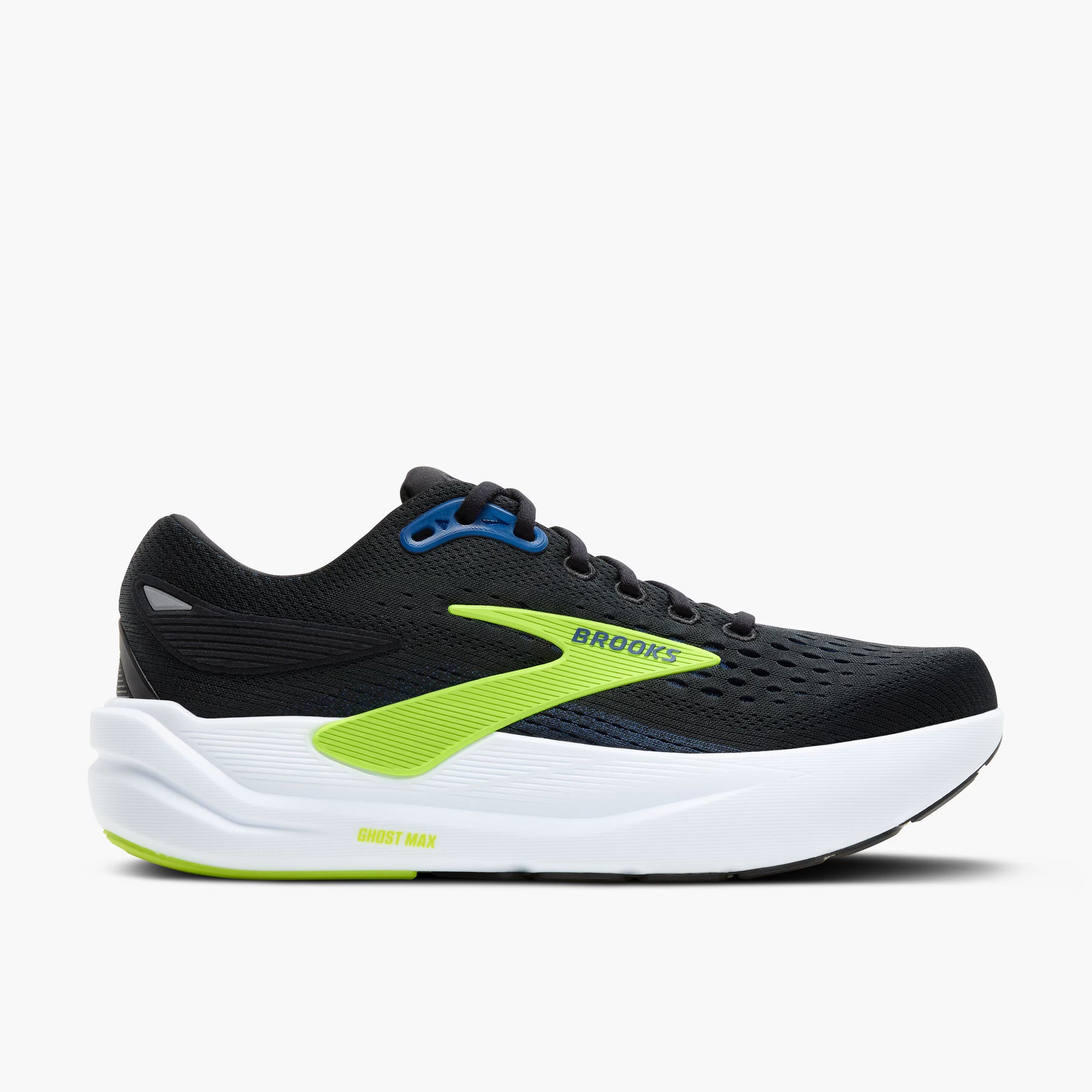 Brooks Men’s Ghost Max 3 Black/Navy/Acid Lime