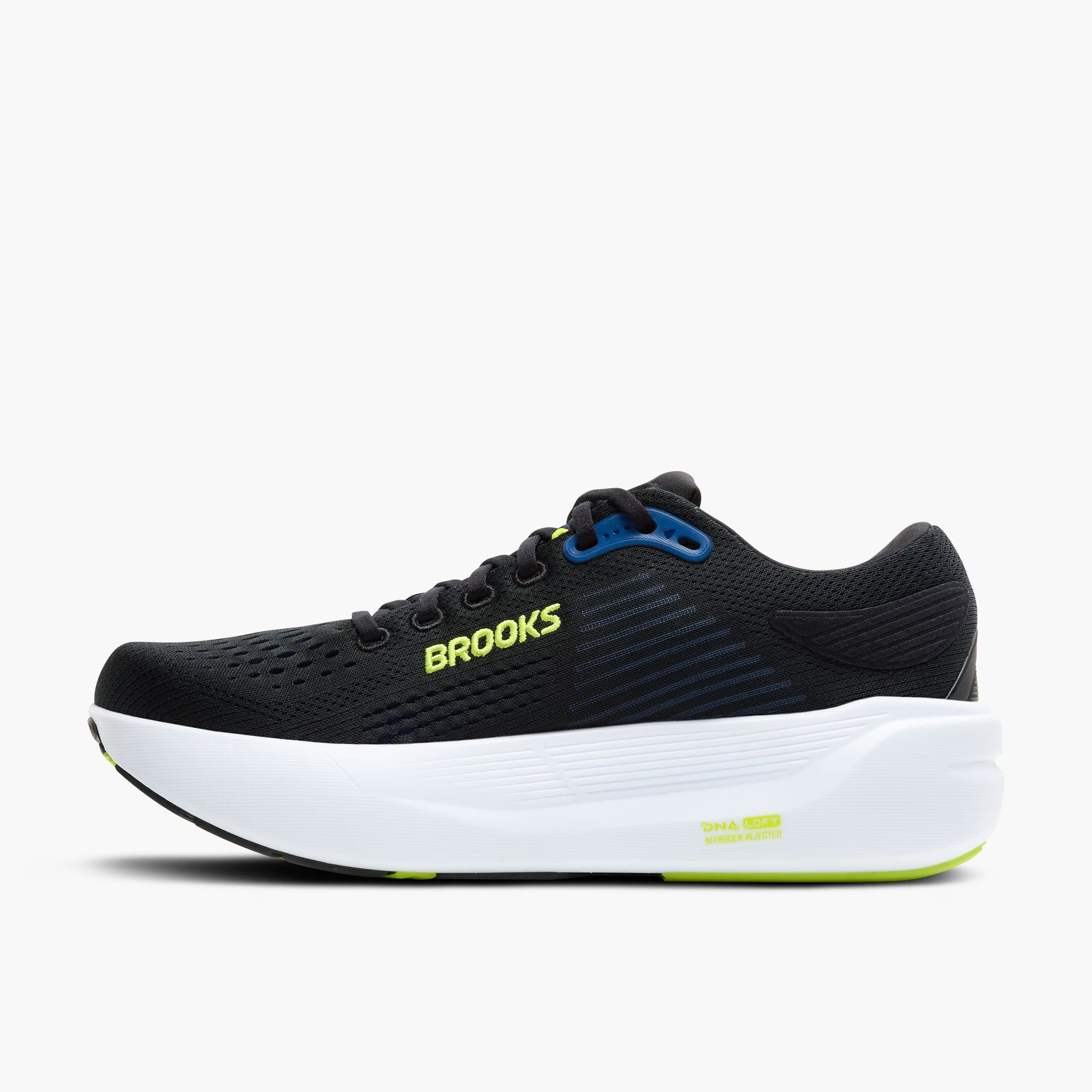 Brooks Men’s Ghost Max 3 Black/Navy/Acid Lime