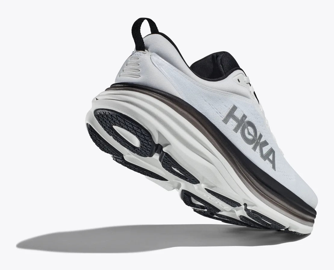 Hoka Men's Bondi 8 BLKWHT
