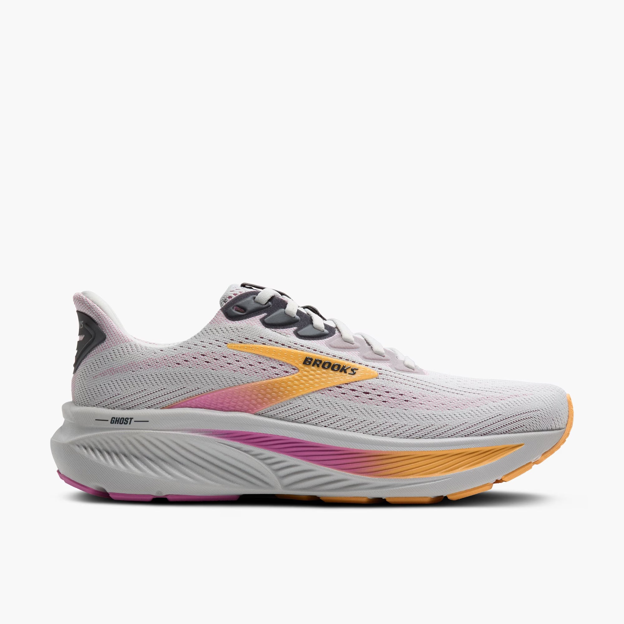 Brooks Women’s Ghost 17 Oyster/Apricot/Pink