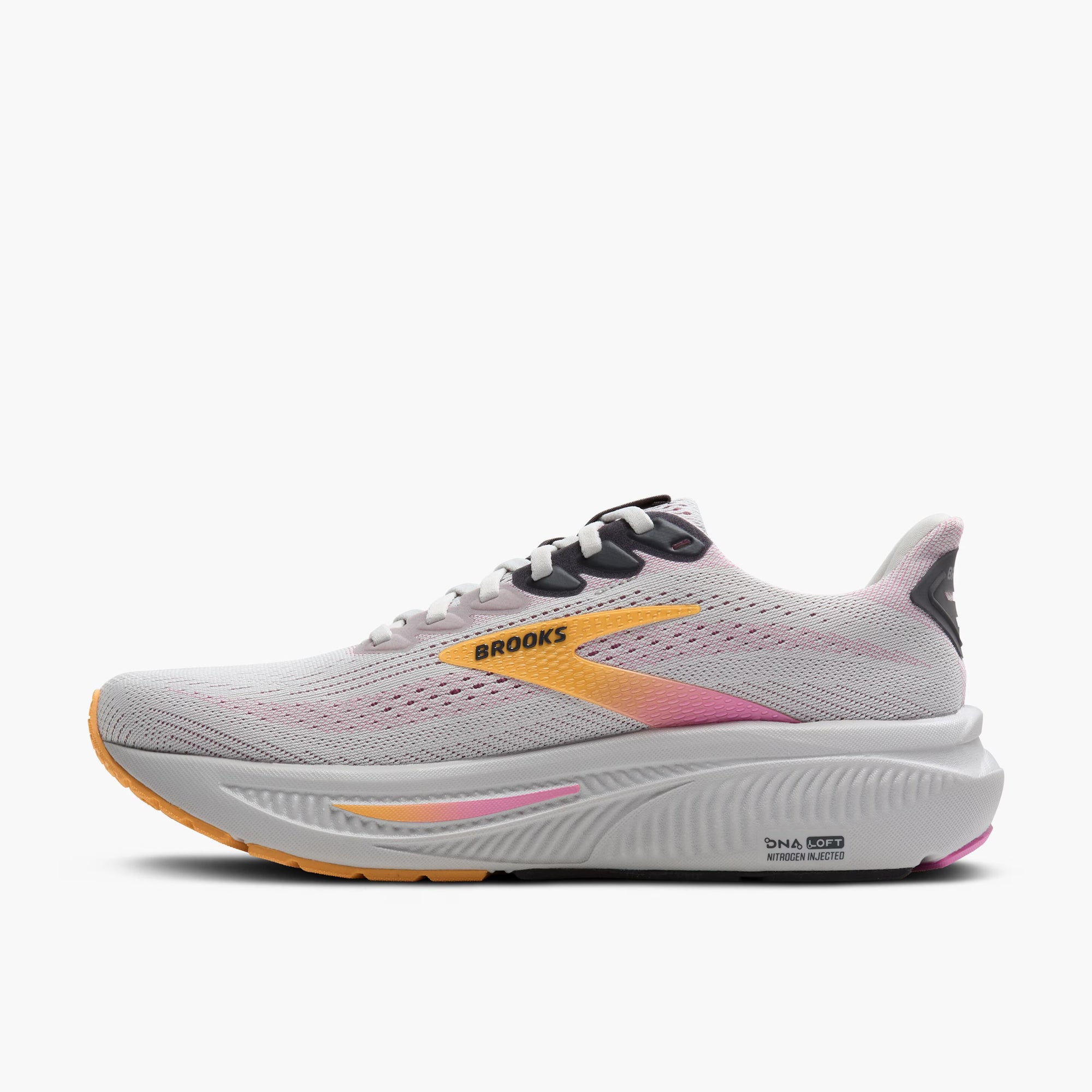 Brooks Women’s Ghost 17 Oyster/Apricot/Pink