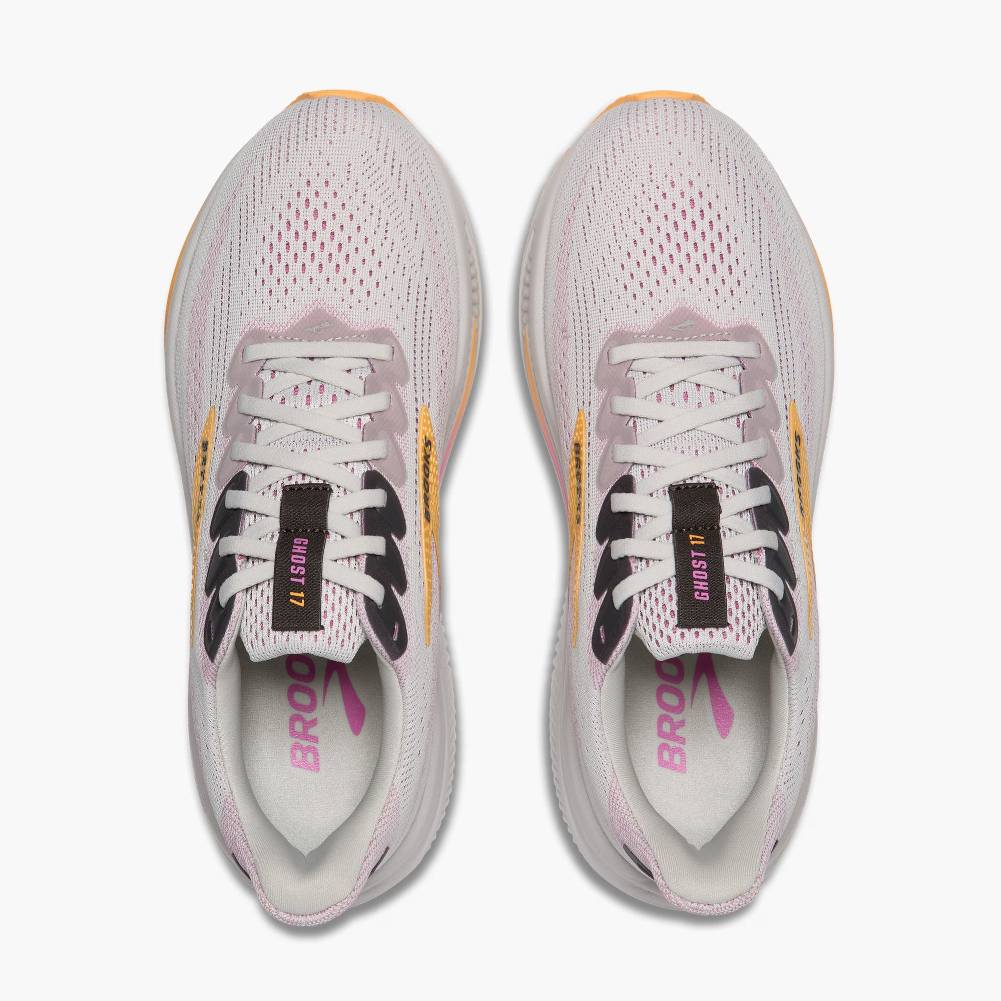 Brooks Women’s Ghost 17 Oyster/Apricot/Pink