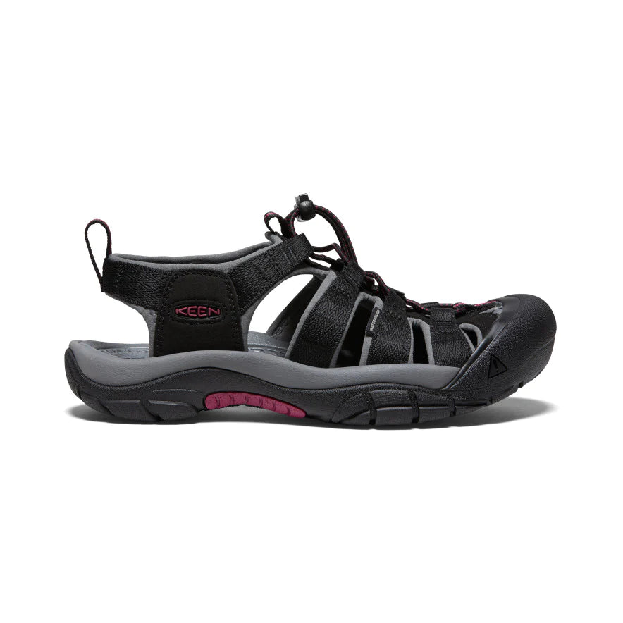 Keen Women's Newport H2 Black/Raspberry Wine
