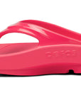 OOFOS Women's Oolala Flip Neon Berry