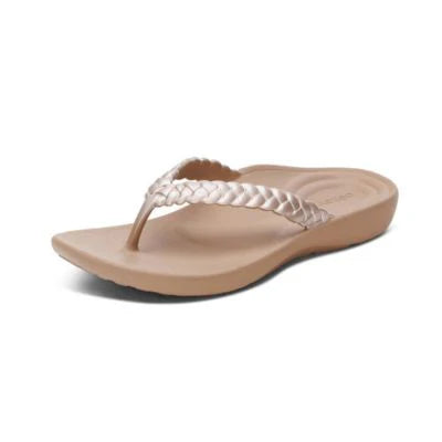 Aetrex Women’s Vicki Champagne Gloss