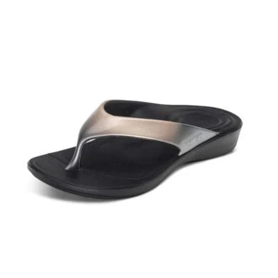 Aetrex Women’s Maui Metallic Ombre