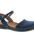 Dansko Women's Rowan Milled Nubuck Navy