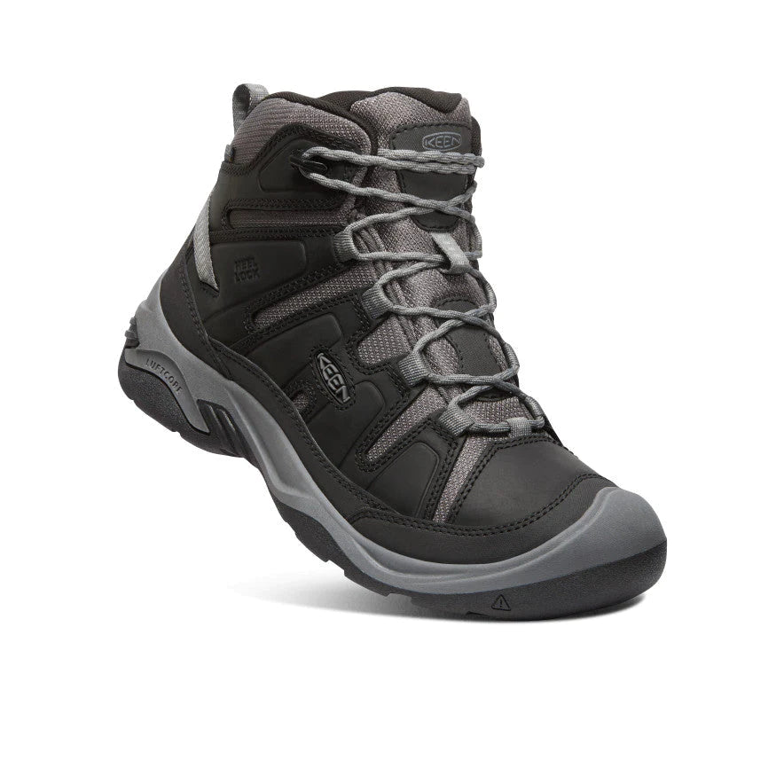 Keen Men's Circadia Mid Wp Black/Steel Grey