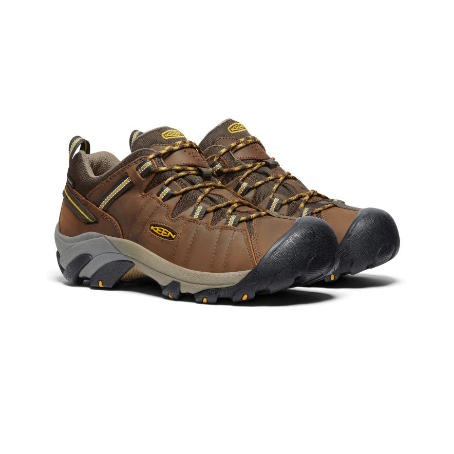 Keen Men&#39;s Targhee II Wp Cascade Brown/Golden Yellow