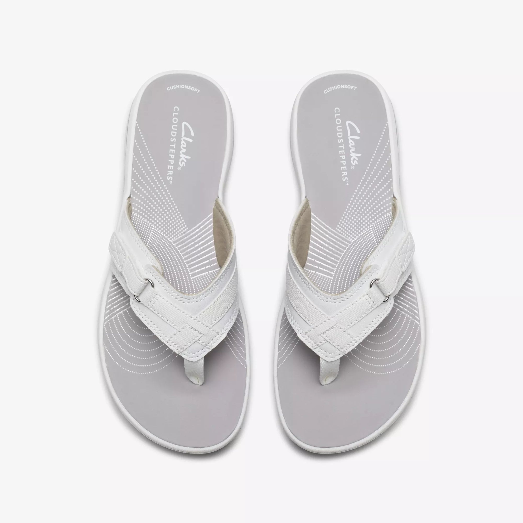 Clarks Women's Breeze Sea White