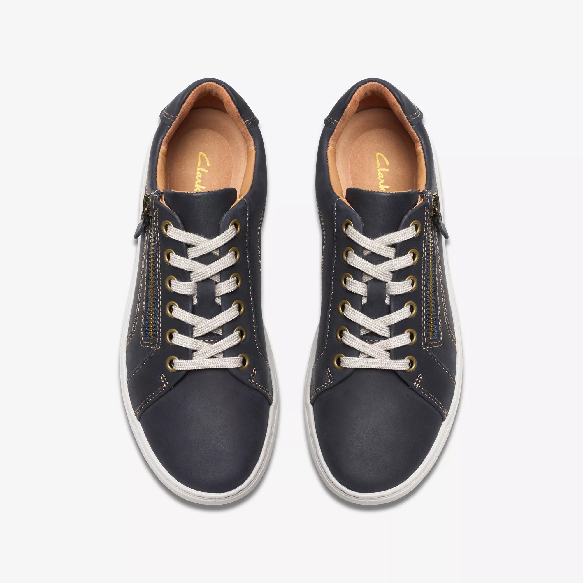 Clarks Women’s Nalle Lace Navy Nubuck