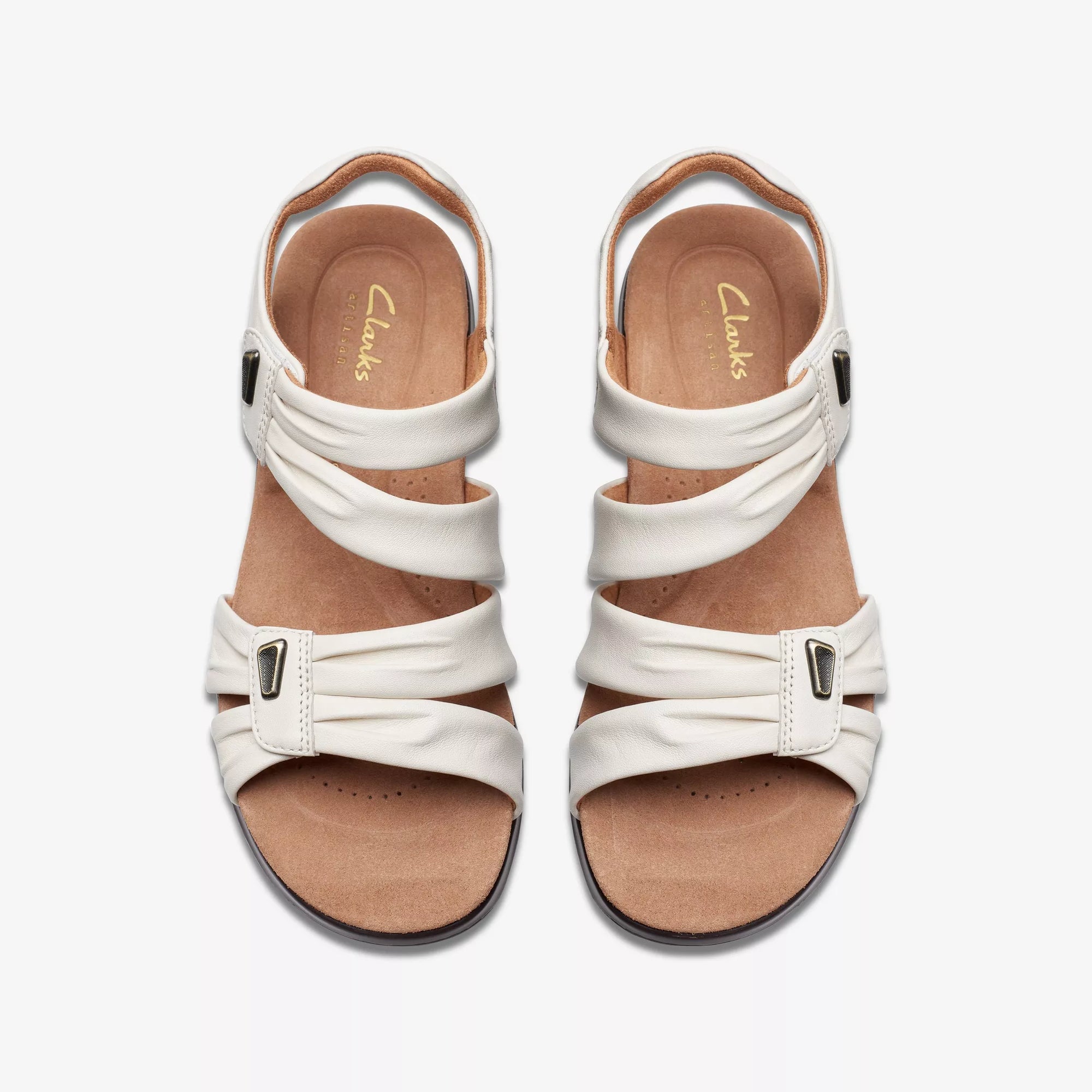 Clarks Women’s Kitly Ave Off White Leather