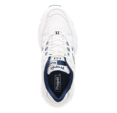 Propet Men's Stability Walker White/Navy