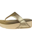 Fitflop Women's Lulu Leather Toepost Platino