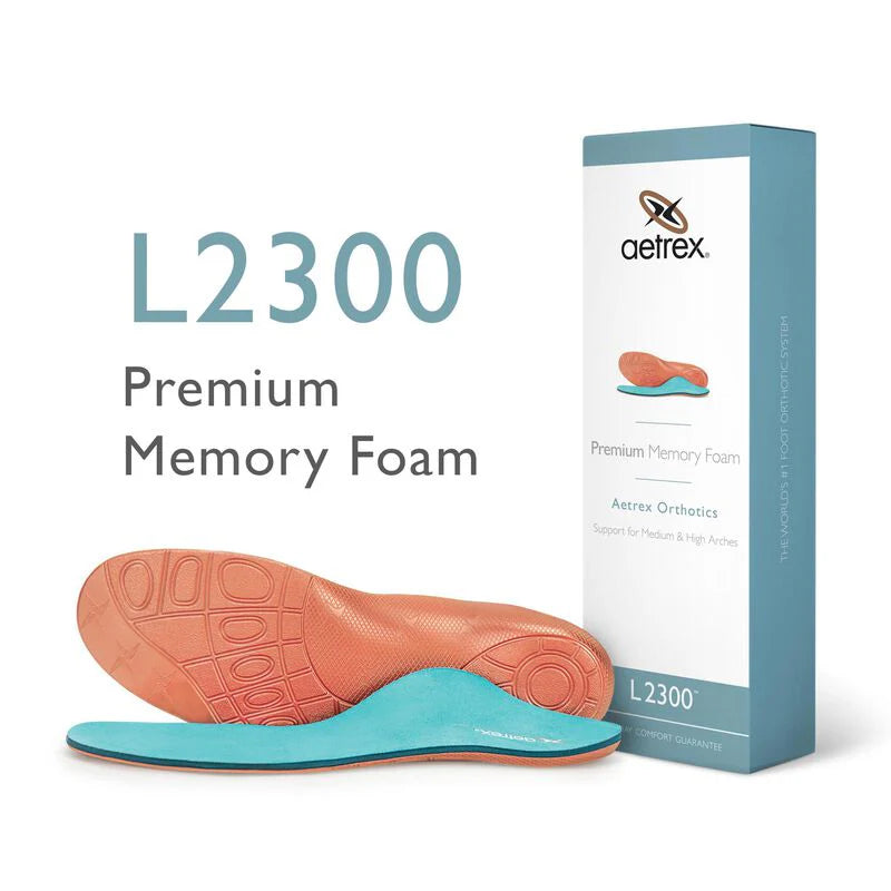 Aetrex Men’s Premium Memory Foam Insole L2300