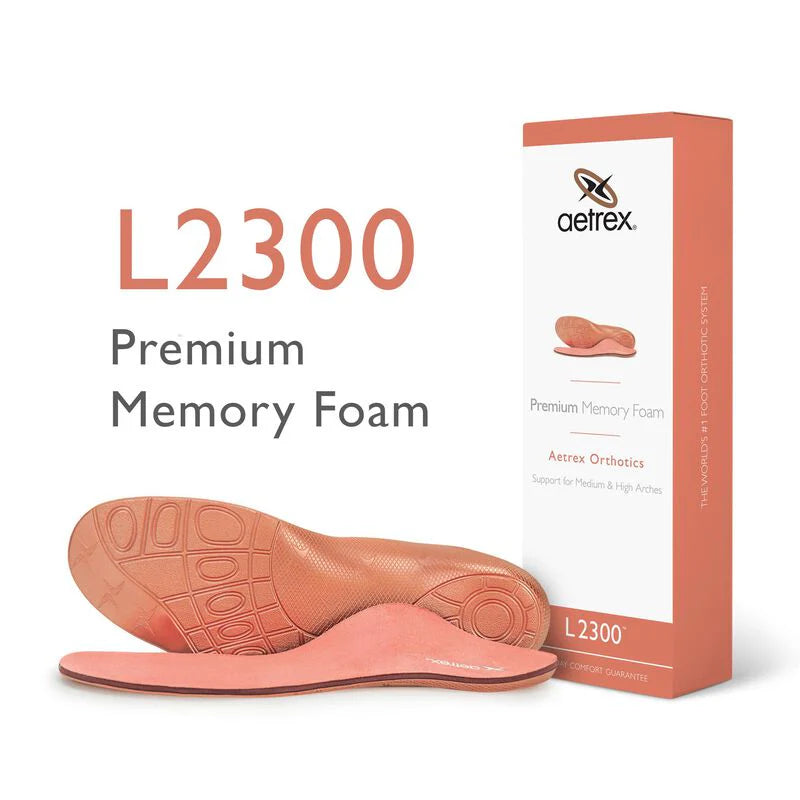 Aetrex Women’s Premium Memory Foam Insole L2300