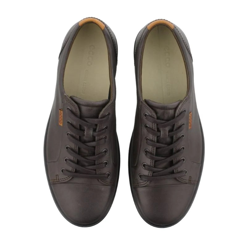 Ecco Men's Soft 7 Contrast Heel Liquorice
