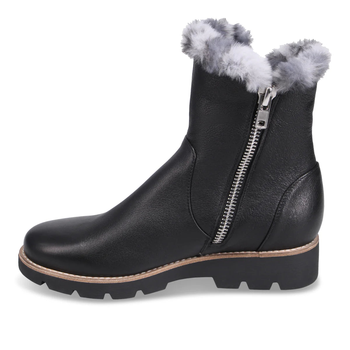 Django & Juliette Women's Dlinga Leather Fur