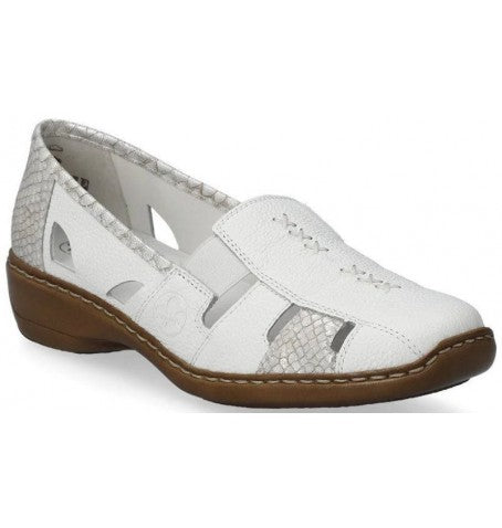 Rieker Women's 41385-80 White