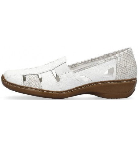 Rieker Women's 41385-80 White