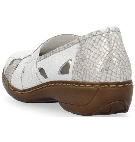 Rieker Women's 41385-80 White