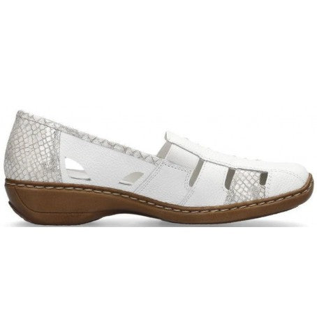 Rieker Women's 41385-80 White