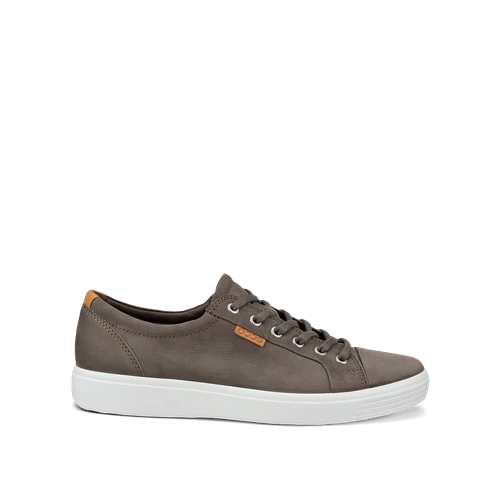 Ecco Men’s Soft 7 City Sneaker in Dark Clay