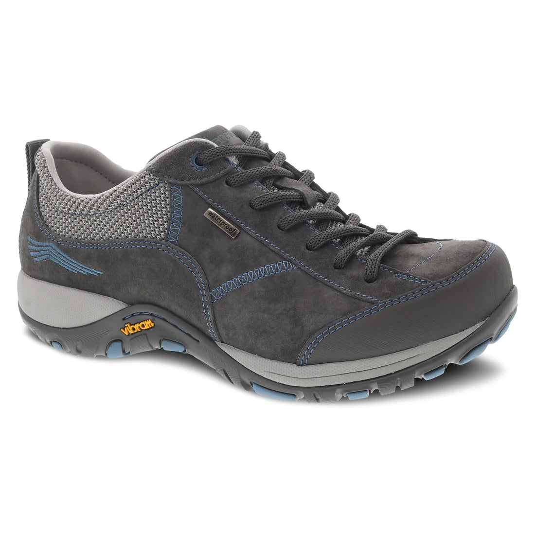 Dansko Women's Paisley Grey/Blue Suede