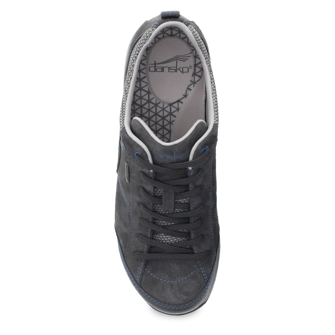 Dansko Women's Paisley Grey/Blue Suede