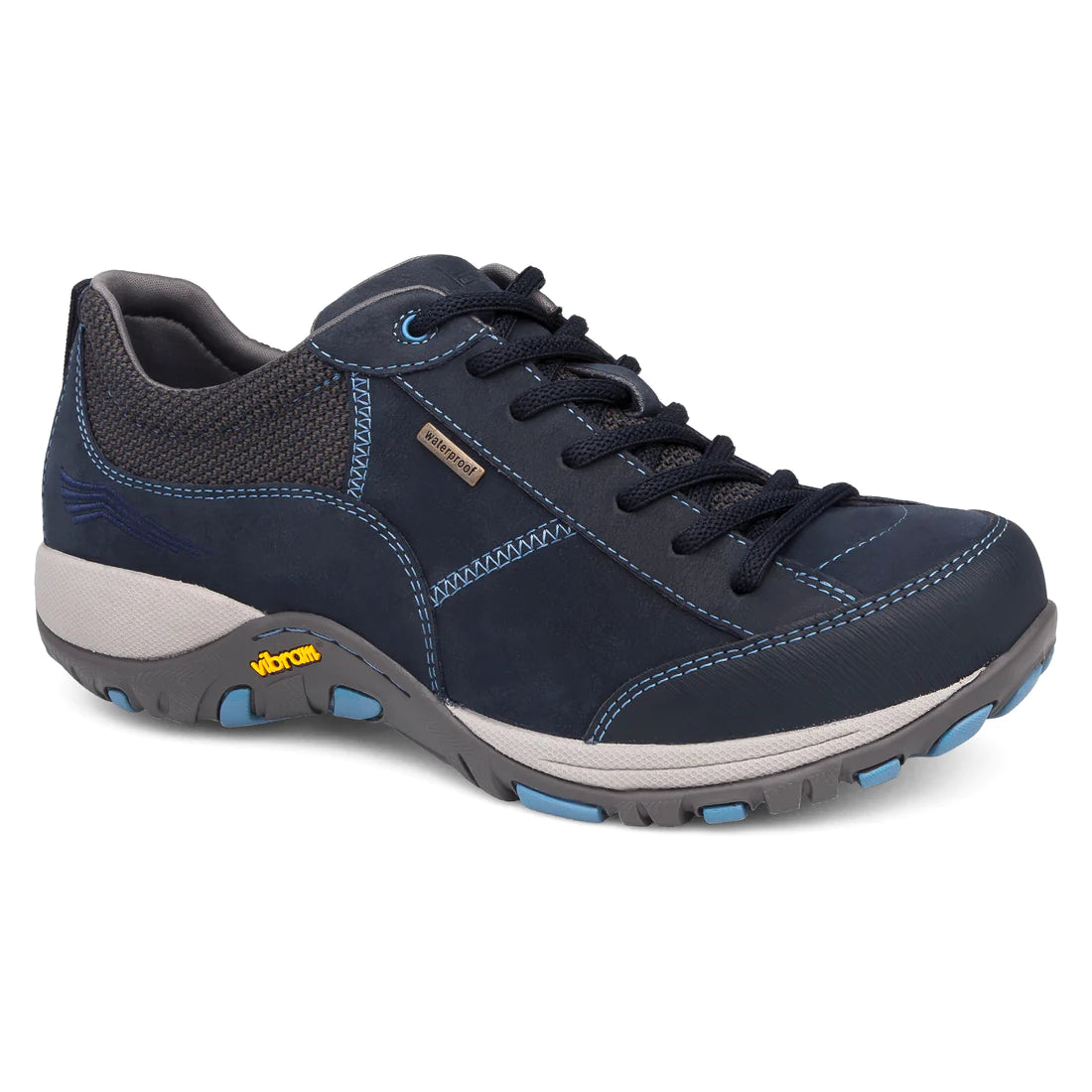Dansko Women's Paisley Wide Milled Nubuck Navy