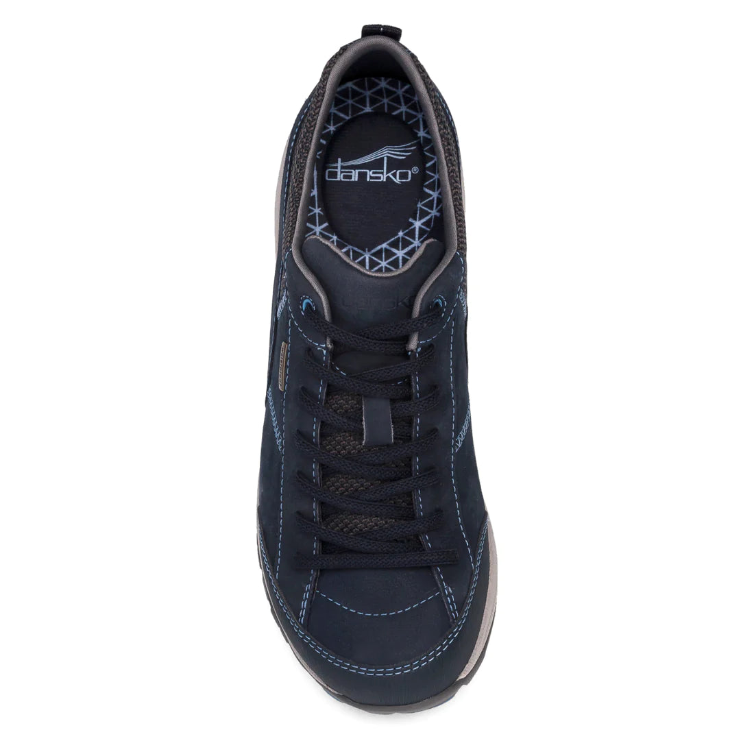 Dansko Women's Paisley Wide Milled Nubuck Navy