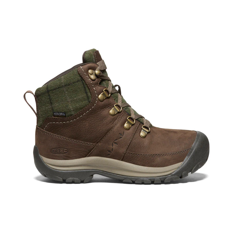 Keen Women's Kaci III Winter Waterproof Boot Dark Earth