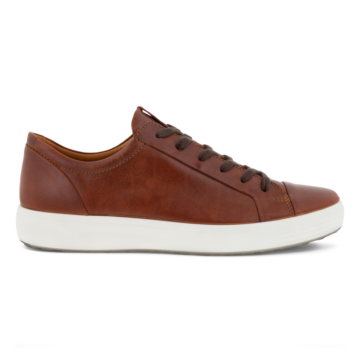 Ecco Men's Soft 7 City Sneaker Cognac