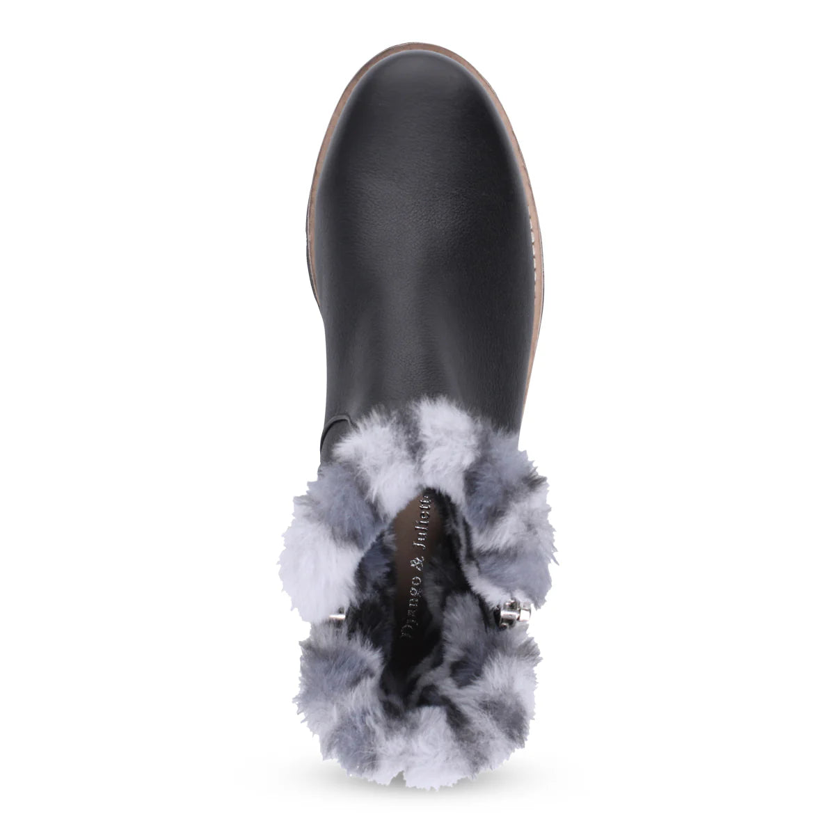Django & Juliette Women's Dlinga Leather Fur