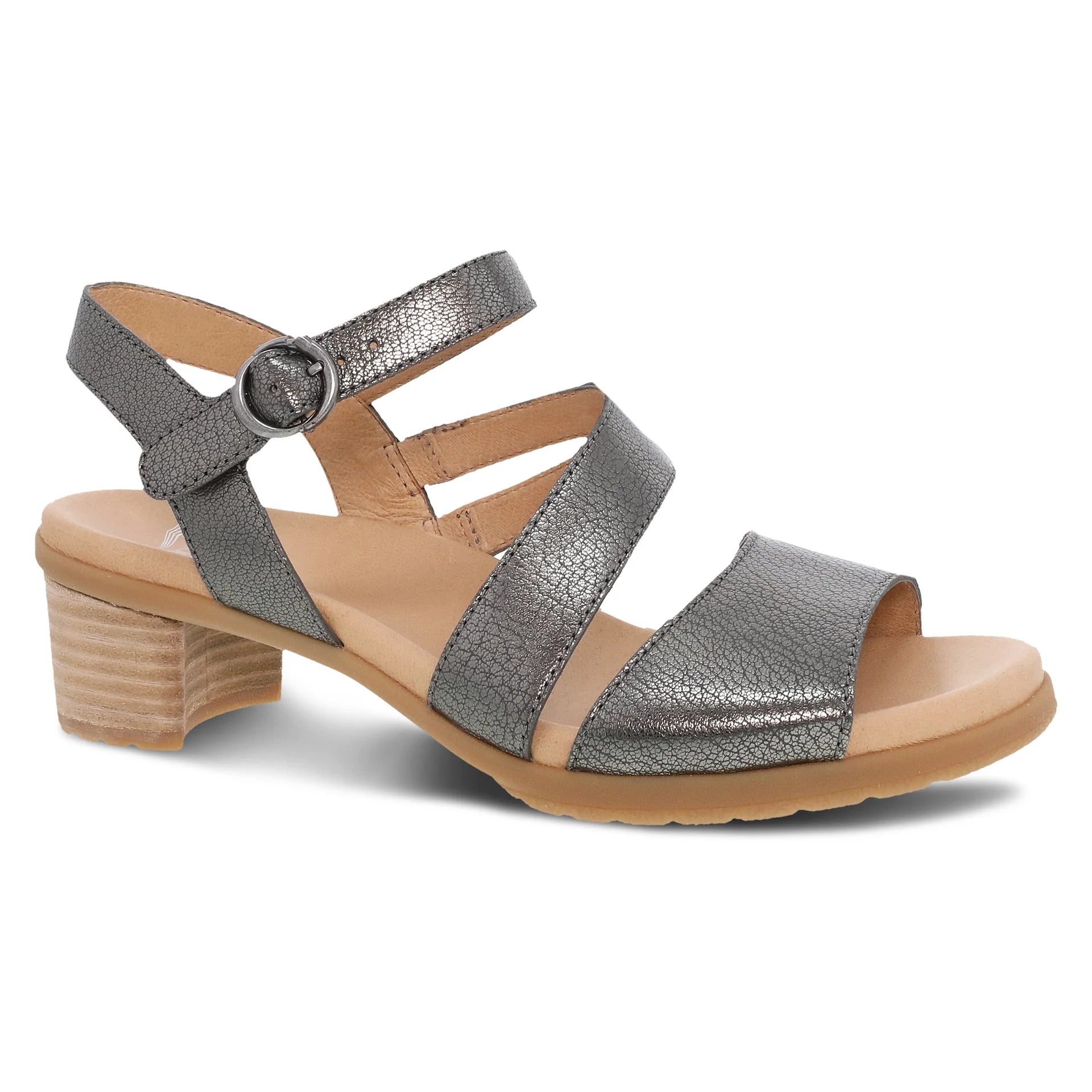 Dansko Women's Tansy Metallic Gunmetal
