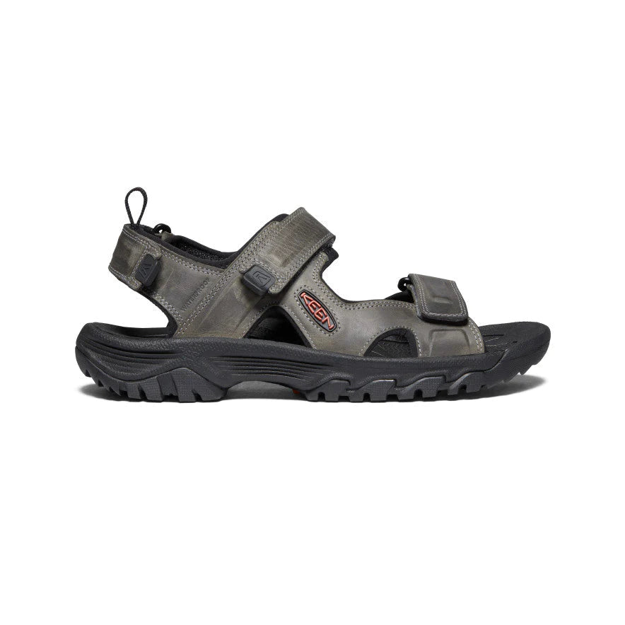 Keen Men's Targhee III Sandal Open Toe Grey/Black