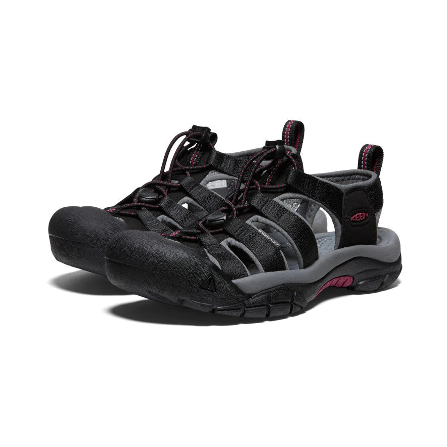 Keen Women's Newport H2 Black/Raspberry Wine