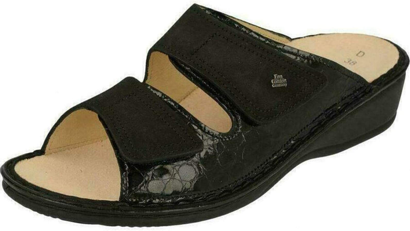Finn Comfort Women's Jamaika-Frog/Buggy Black