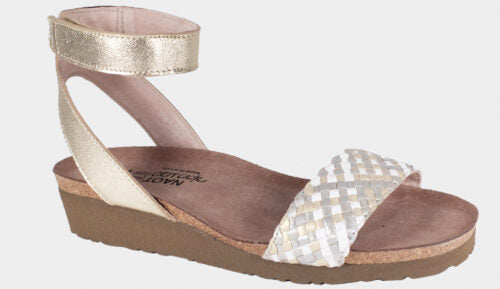 Naot Women's Abbie White Metallic