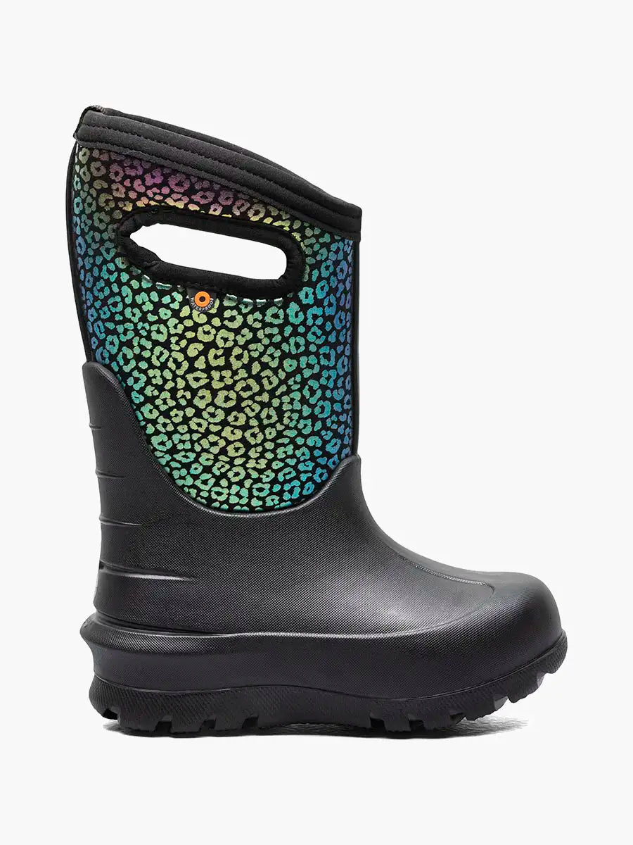 Bogs Kid’s NeoClsc Rainbow Leopard